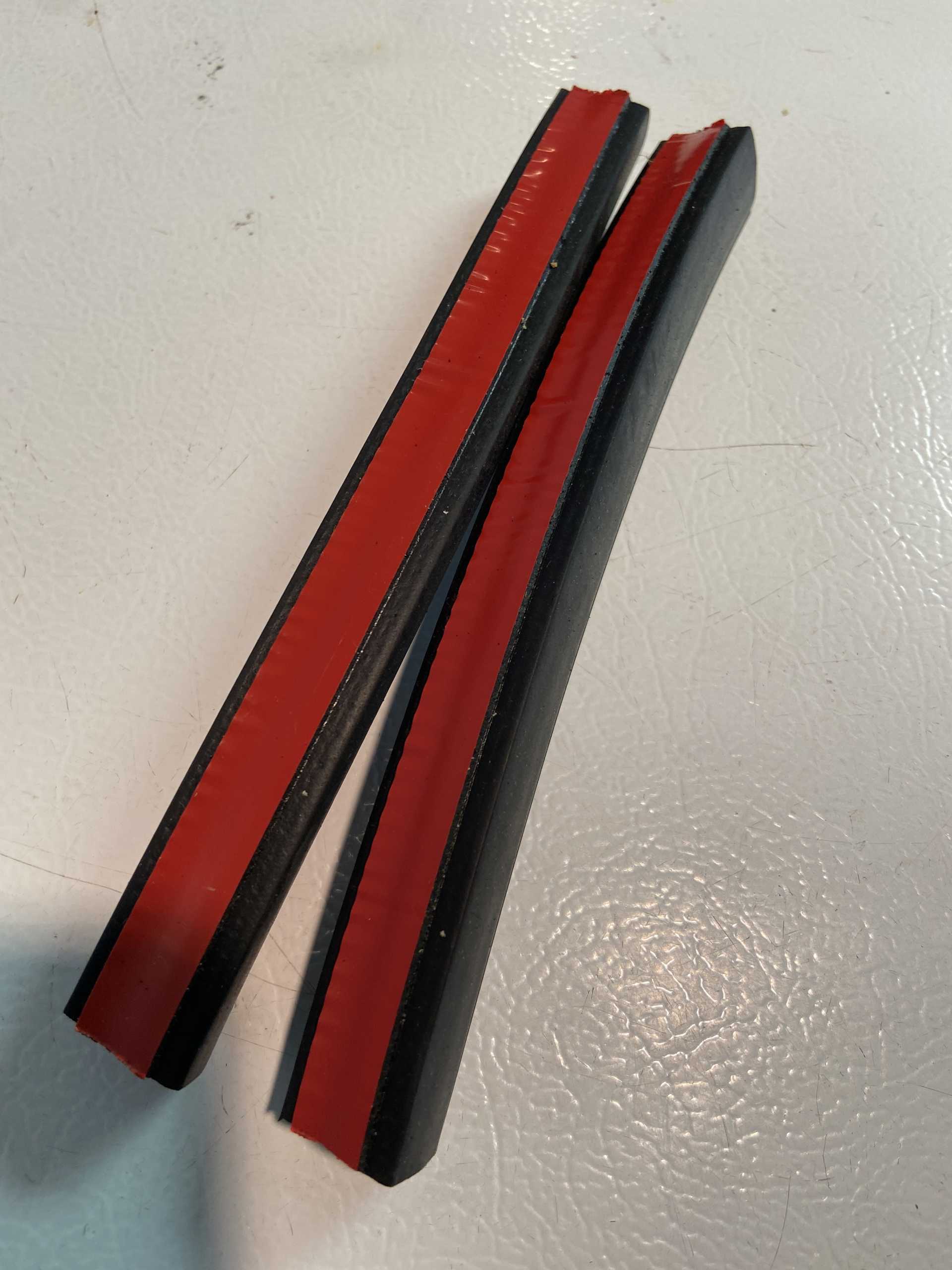 Hood latch weatherstrip & sunroof storage cushion strips Pennock's